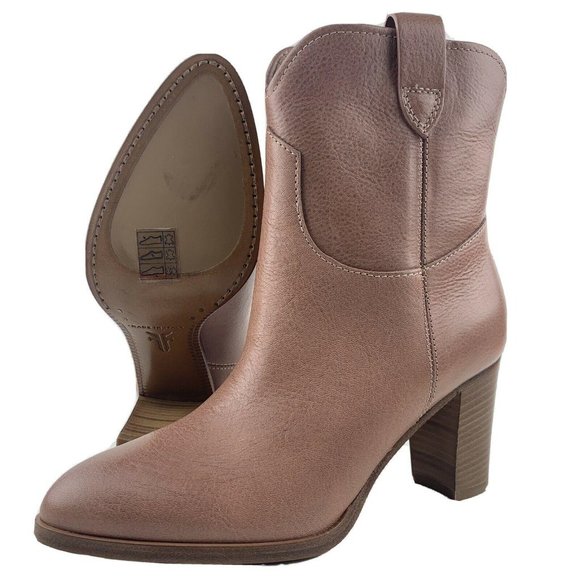 Frye Shoes - Womens Frye Boots 5.5 June Short Pull Dusty Rose
